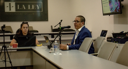 Hernán Quadri, magistrado argentino, expone en Paraguay sobre el valor de la prueba electrónica en la justicia digital